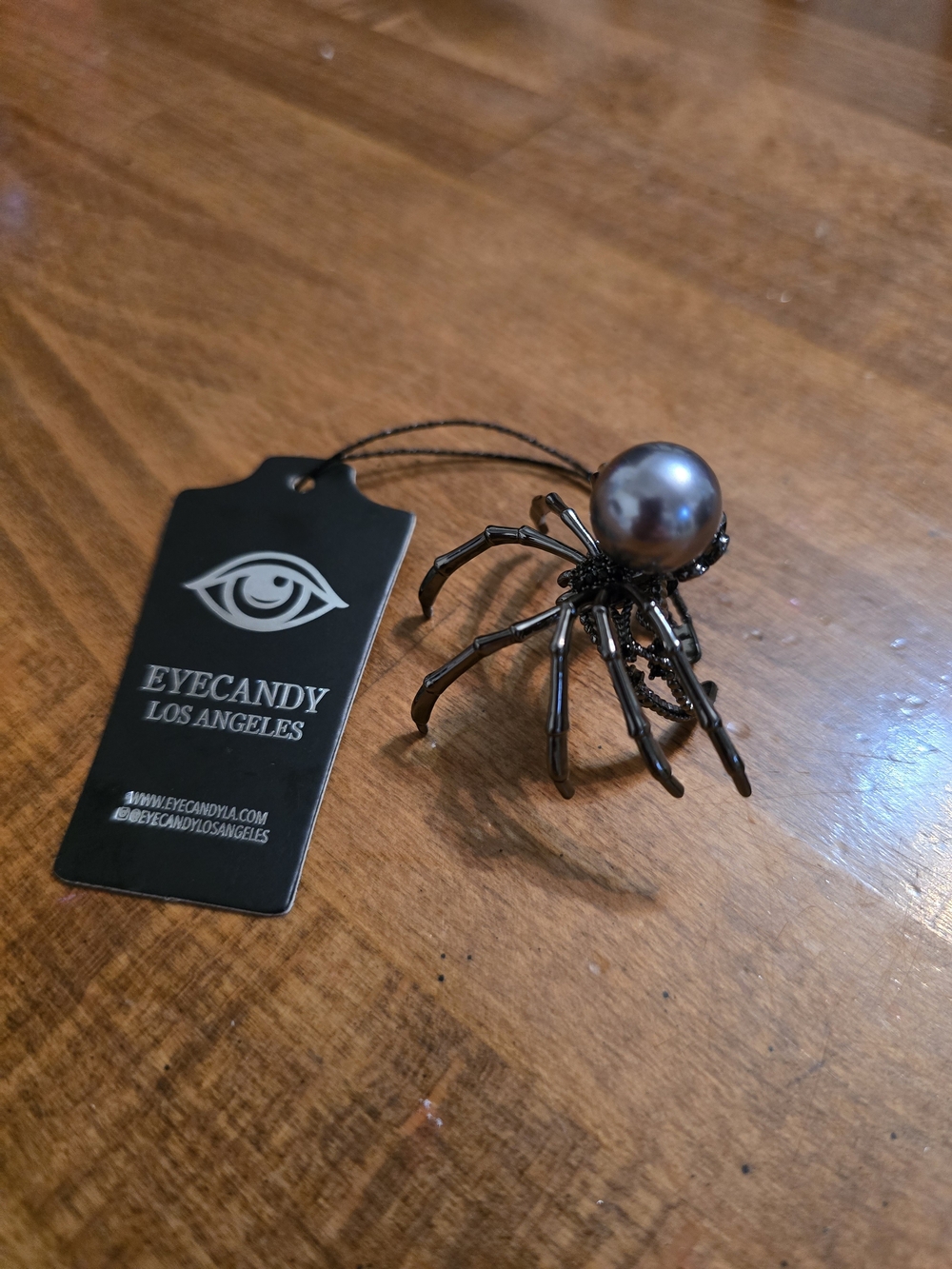 Black Widow Spider Ring
